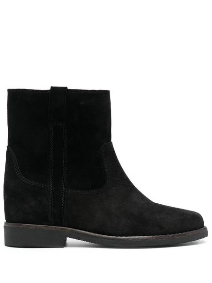 Женские ботильоны Isabel Marant Susee, замша, 30 мм, черные