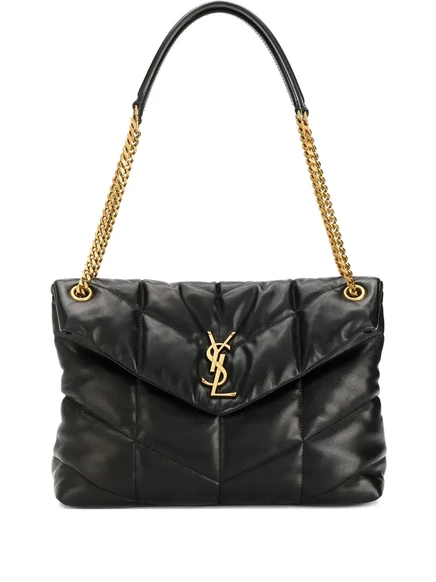 Женская сумка Saint Laurent Loulou, черная