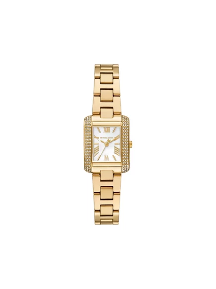 Женские часы michael kors emery 22 мм сталь, белые