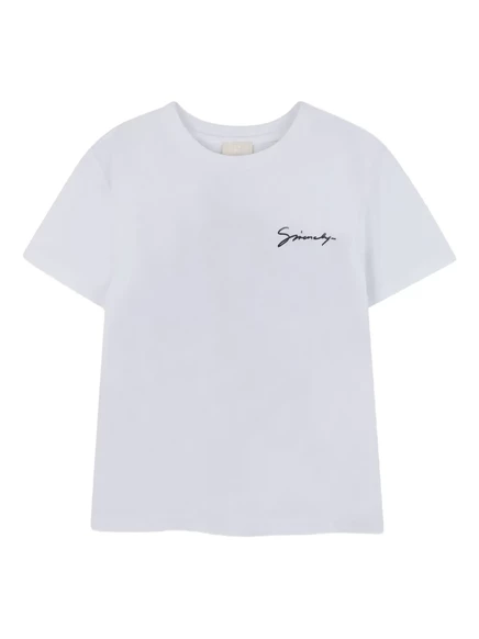 Детская футболка Givenchy Kids с принтом дракона, белая