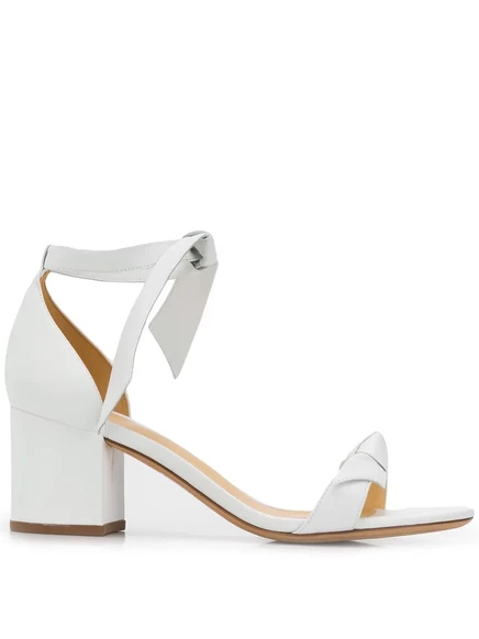 Босоножки на массивном каблуке от Alexandre Birman  white