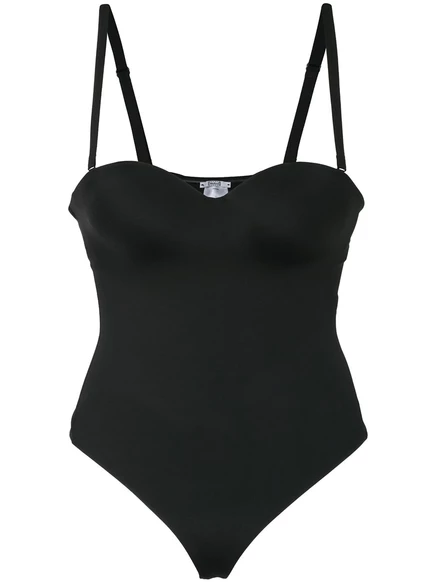 Женское корректирующее боди Wolford, черное