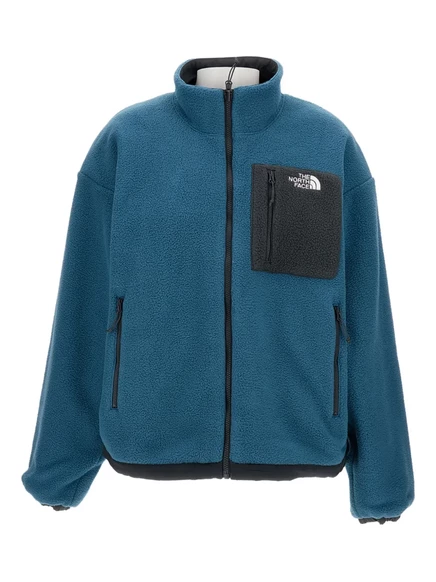 Мужская двусторонняя куртка The North Face Yumiori с нагрудным карманом, синяя