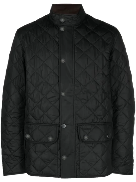 Мужская стеганая куртка Barbour Lowerdale, черная