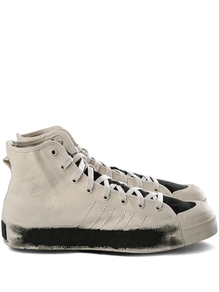 Кеды Y-3 Nizza Hi высокие, белые