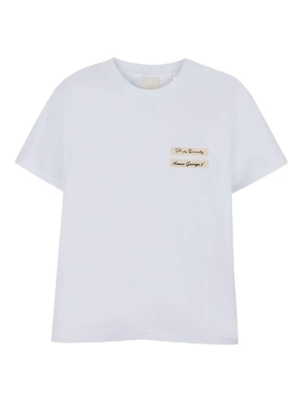 Детская футболка Givenchy Kids с логотипом, белая