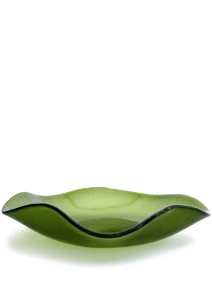 Тарелка Sophie Lou Jacobsen Curved Edge 19 см, зеленая