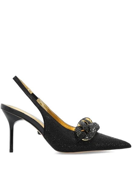 Рогатка Kurt Geiger London на 70-миллиметровой хрустальной цепочке black
