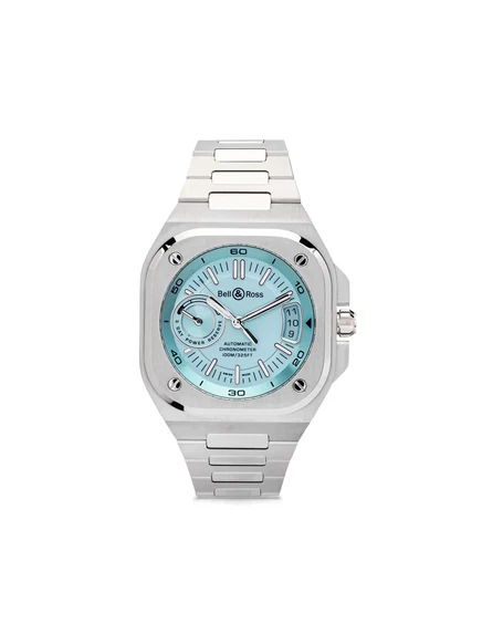 Мужские часы Bell & Ross BR‑X5 41 мм, голубой циферблат