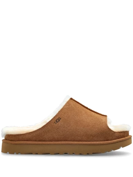 Женские шлепанцы Ugg O Che с меховой подкладкой, серые