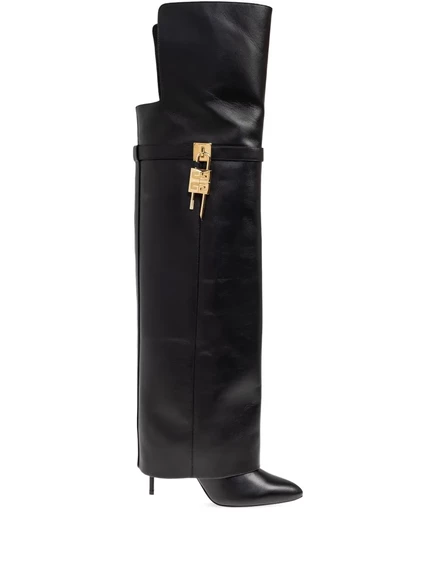 Женские сапоги Givenchy 93mm Shark, черные