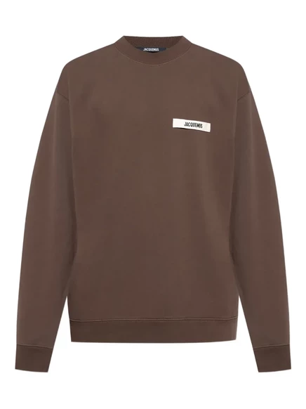 Толстовка с нашивкой с логотипом Jacquemus brown