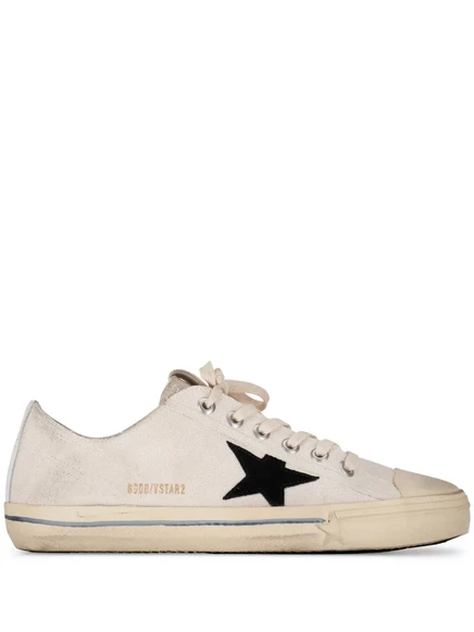 Мужские кроссовки Golden Goose V-Star, белые
