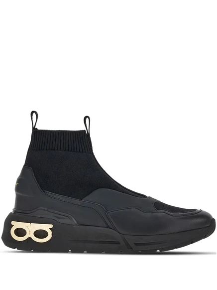 Кроссовки-носки Ferragamo Cosma black