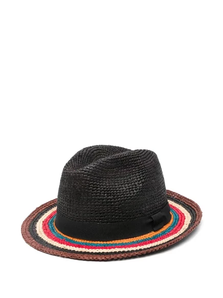 Мужская трилби paul smith signature stripe, черная