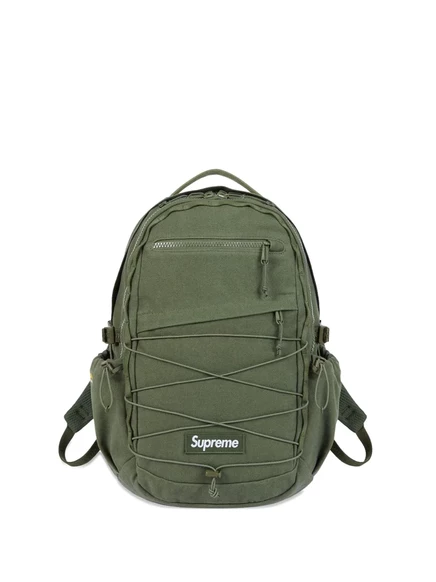 Мужской рюкзак Supreme с логотипом, оливковый