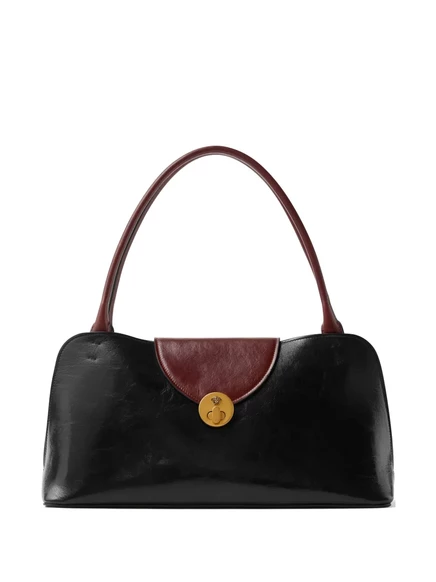 Кожаная сумка через плечо Versace medium Vivian