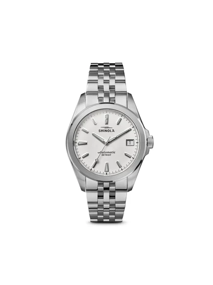 Унисекс наручные часы Shinola The Circadian Monster 36 мм, белые