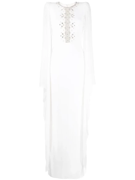 Свадебное платье Jenny Packham с кристаллами, белое