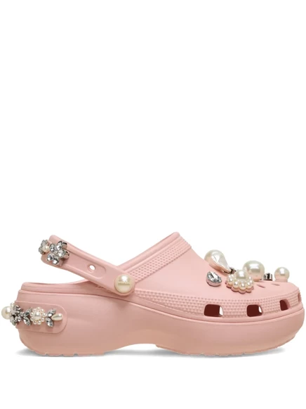 Женские сабо Crocs x Simone Rocha, розовые