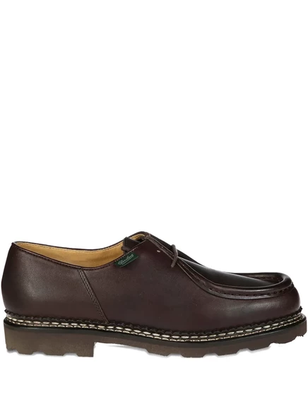 Мужские лоферы Paraboot кожаные, коричневые