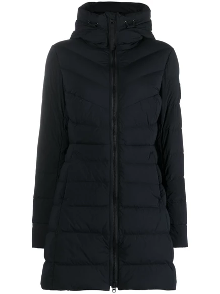 Пуховое пальто Canada Goose Clair с капюшоном black