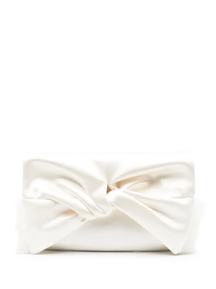 Женский клатч Anya Hindmarch Bow, белый