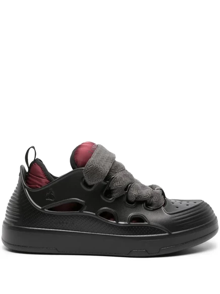 Мужские кеды Lanvin Curb со съёмной стелькой, серые