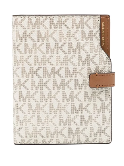 Бумажник для паспорта Michael Kors Jet Set white