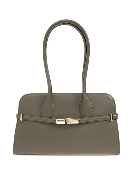 Большая сумка-тоут Furla Goccia green