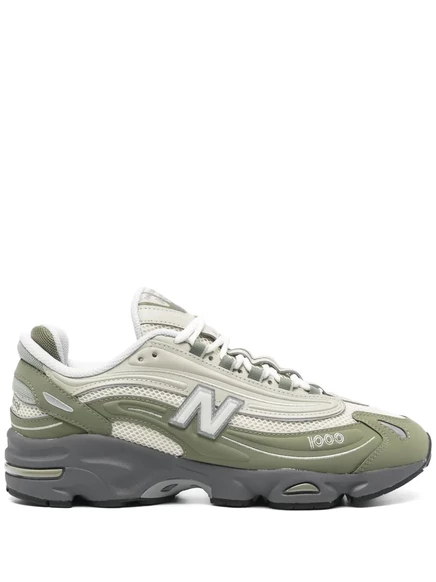 Унисекс низкие кроссовки New Balance 1000 с технологией ABZORB, зеленые
