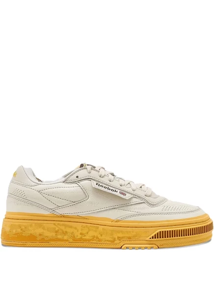 Унисекс кроссовки Reebok Club C LTD кожаные, бежевые