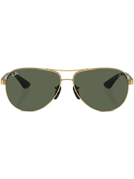 Унисекс очки Ray-Ban с тонированными линзами, золотистые