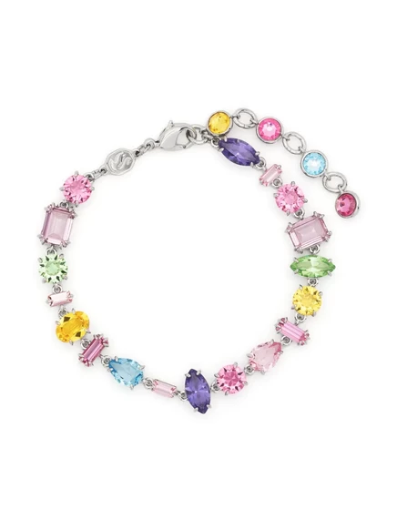 Женский браслет Swarovski Gema с кристаллами, серебристый