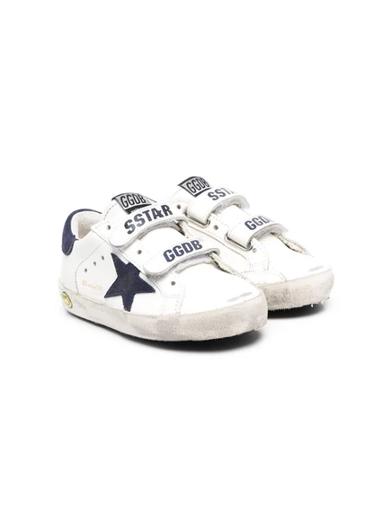 Кроссовки Golden Goose Kids Super-Star с низким верхом white