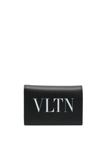Мужской картхолдер Valentino Garavani VLTN, черный