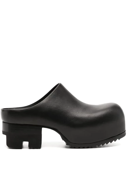 Женские мюли Rick Owens 50mm Ballast, черные