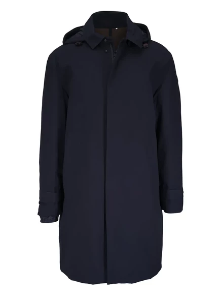 Мужская парка Moncler Larezila пуховая, синяя