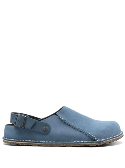 Мужские сабо Birkenstock Lutry из замши, синие