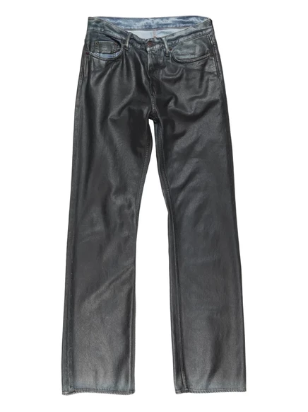 Мужские джинсы Acne Studios 2010M прямого кроя, черные
