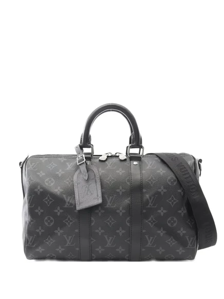 Мужская дорожная сумка Louis Vuitton Keepall 35, черная