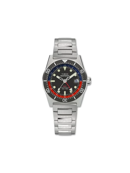 Мужские часы Timex Deepwater Reef 200, 41 мм, серебристые