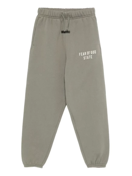 Подростковые штаны FEAR OF GOD ESSENTIALS KIDS, зеленые