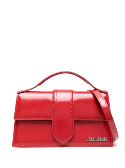 Женская сумка-шопер Jacquemus Le Grand Bambino, красная