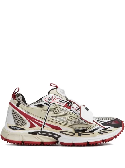 Мужские низкие кроссовки Off-White панельные, песочные