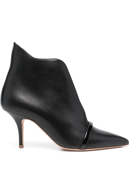 Женские ботильоны Malone Souliers Cora кожаные на шпильке, черные