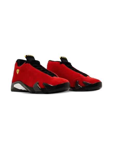 Кроссовки для мальчиков Jordan x Ferrari AJ14, красно-черные