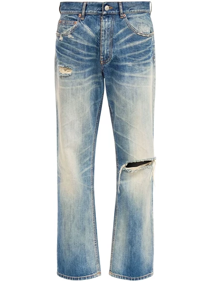 Мужские джинсы MM6 Maison Margiela 5‑карманные, синие