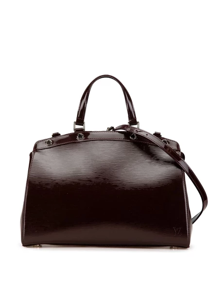 Женская сумка Louis Vuitton Brea MM Epi, фиолетовая
