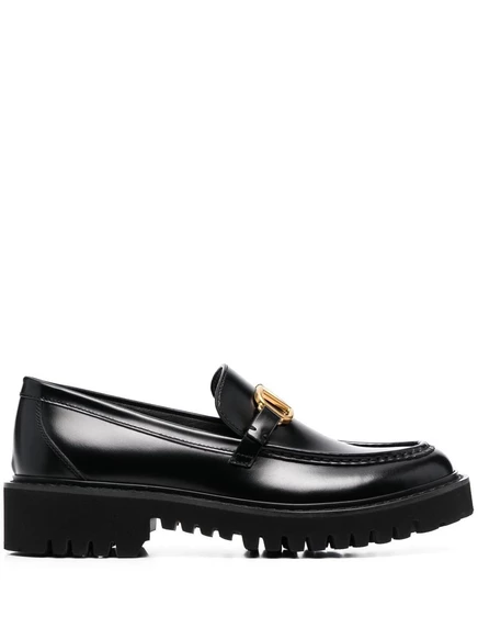 Женские лоферы Valentino Garavani VLogo Signature, черные